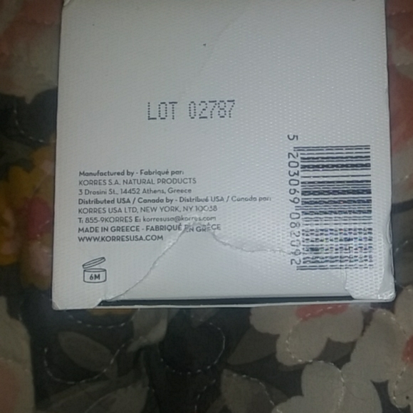 Korres Moisturizing Day Cream Dry Skin NIB - Picture 4 of 8